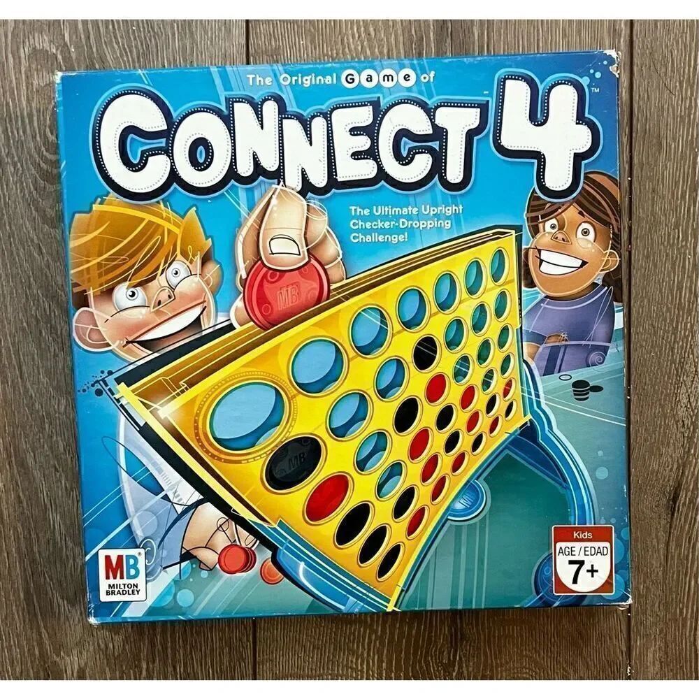 The Original Game of Connect 4 by Milton Bradley Hasbro 2006 Complete